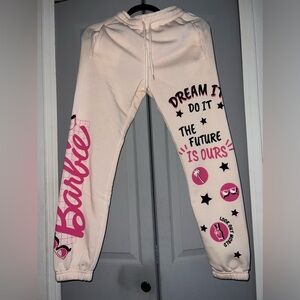 💕NWT Barbie graphics sweatpants/joggers size XS